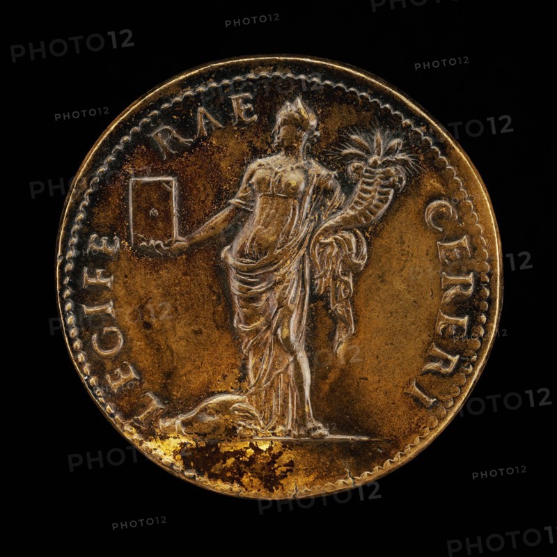Ceres with Book and Cornucopiae [reverse].