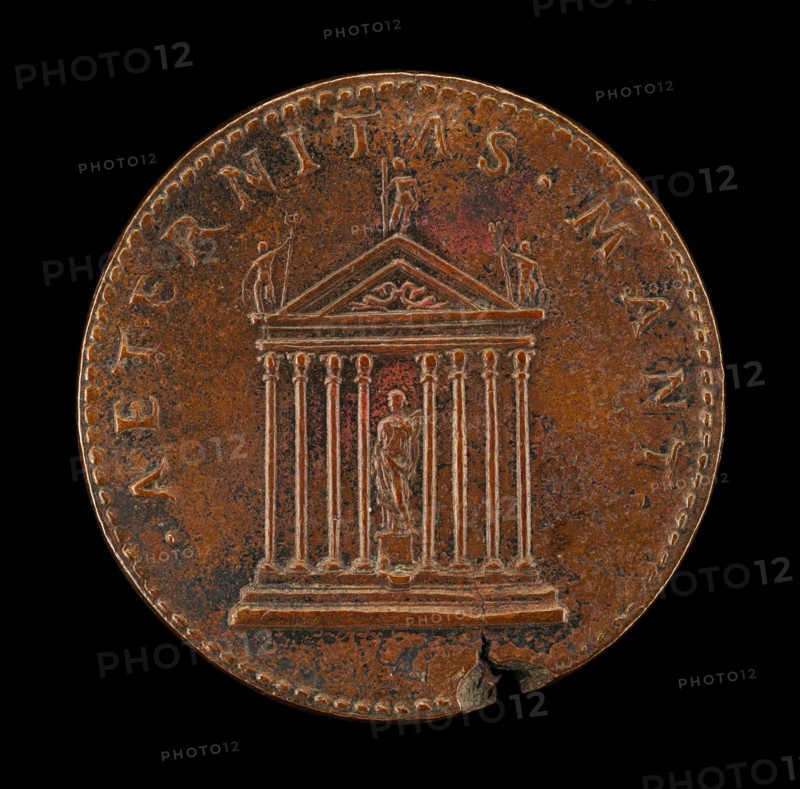Temple with Goddess [reverse], 1520 or after.