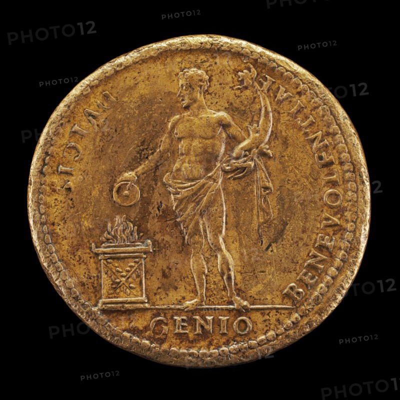 Genius Holding a Dolphin and Sacrificing [reverse].
