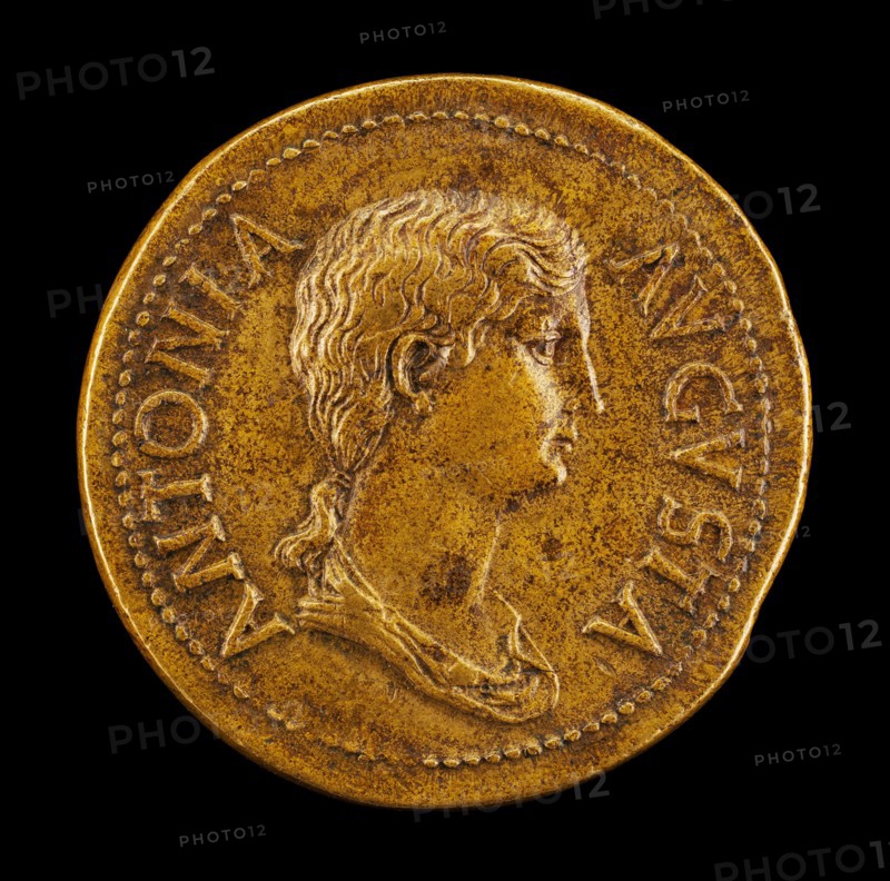 Antonia, 36 B.C.-A.D. c. 38, Daughter of Mark Antony and Octavia [obverse].
