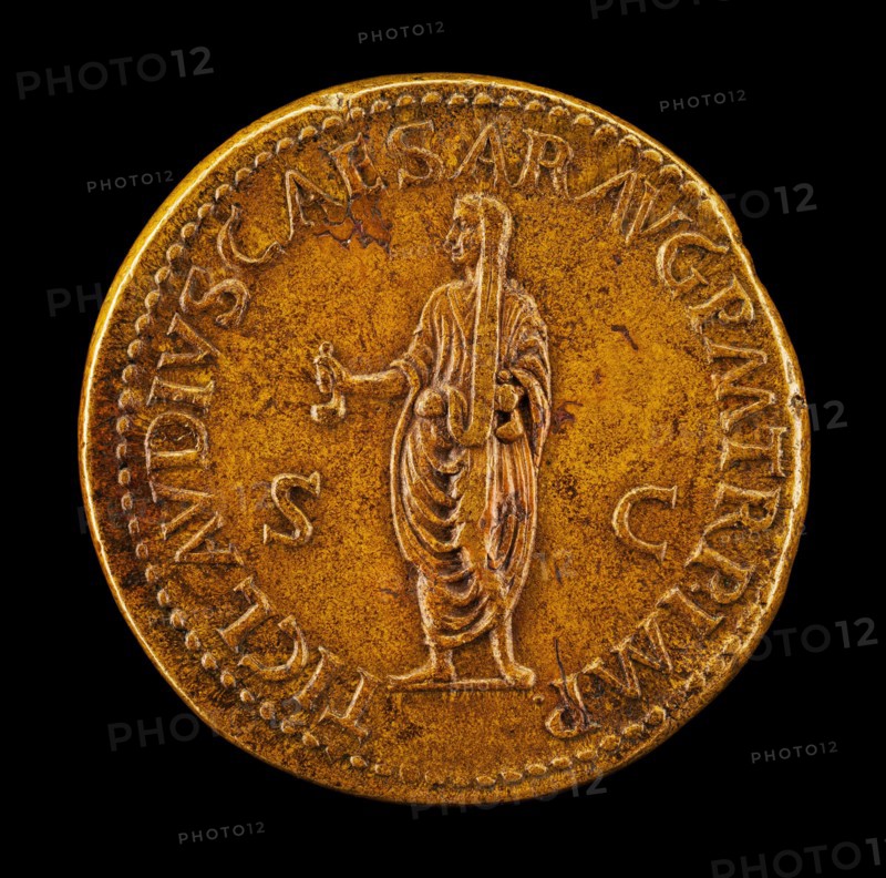 Claudius Caesar [reverse].