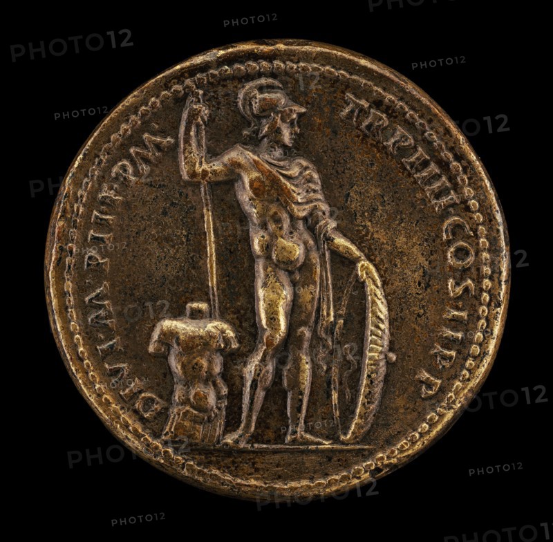 Mars Resting on a Spear and Shield [reverse].