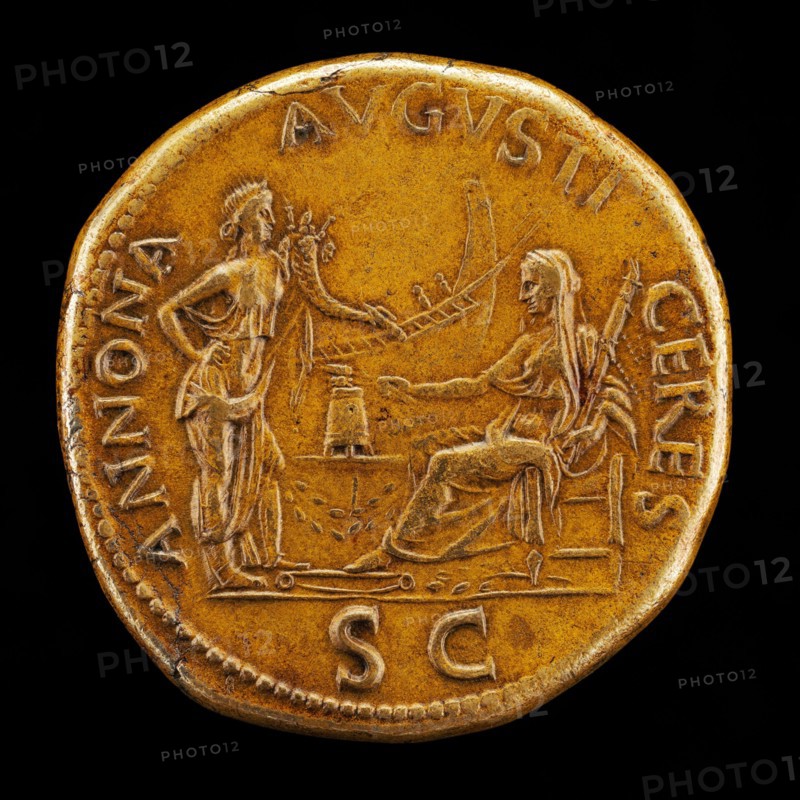 Ceres and Annona [reverse].