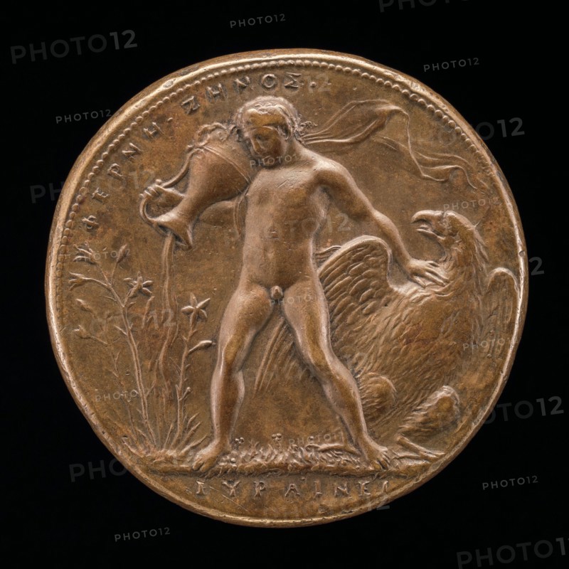 Ganymede Watering the Farnese Lilies [reverse], c. 1545/1550.