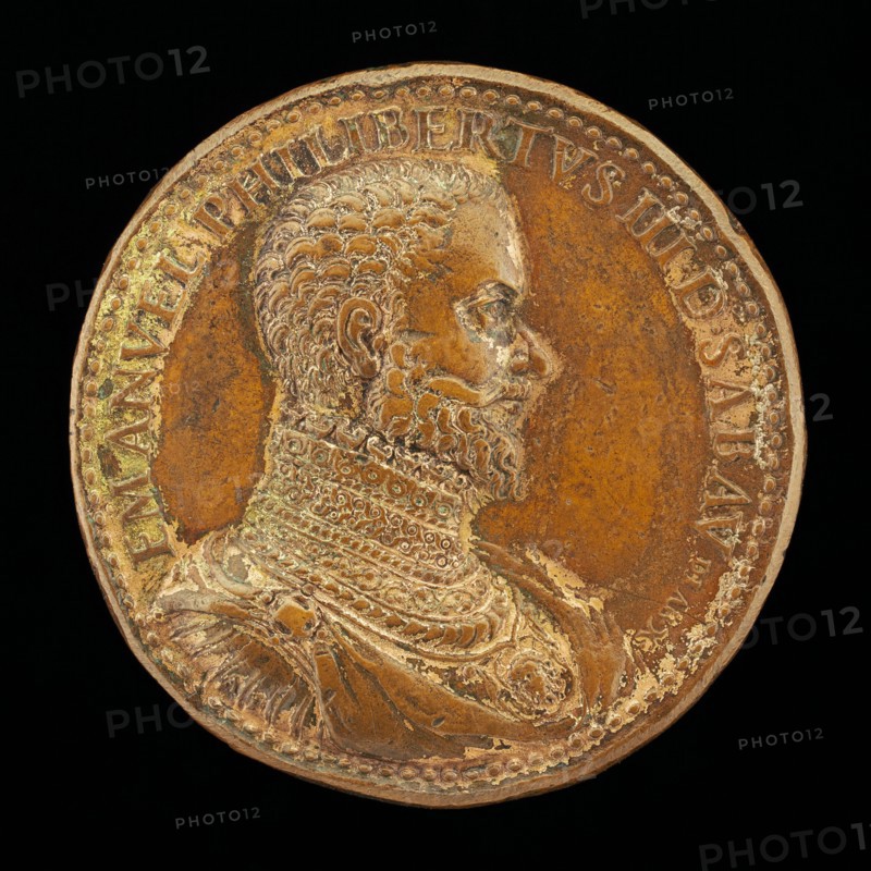 Emanuele Filiberto, 1528-1580, 10th Duke of Savoy 1553 [obverse].