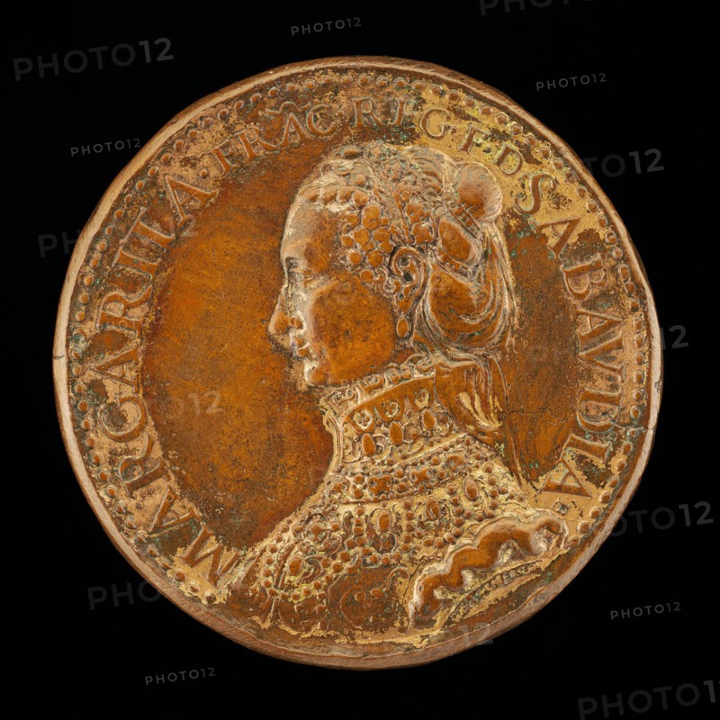 Marguerite de France, died 1574, Wife of Emanuele Filiberto 1559 [reverse].