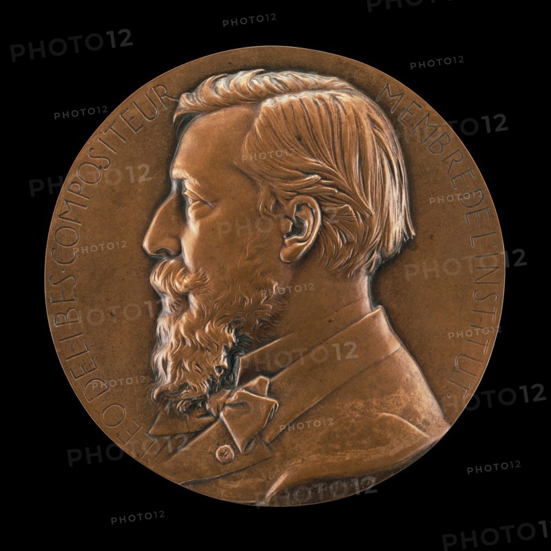 Leo Delibes, 1836-1891, Composer, c. 1870.