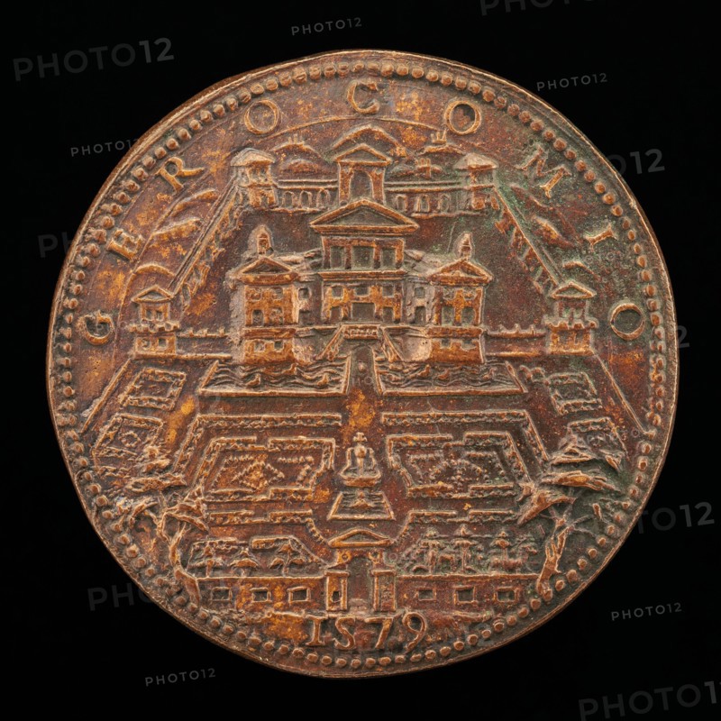 Villa at Gericomio [reverse], 1579.