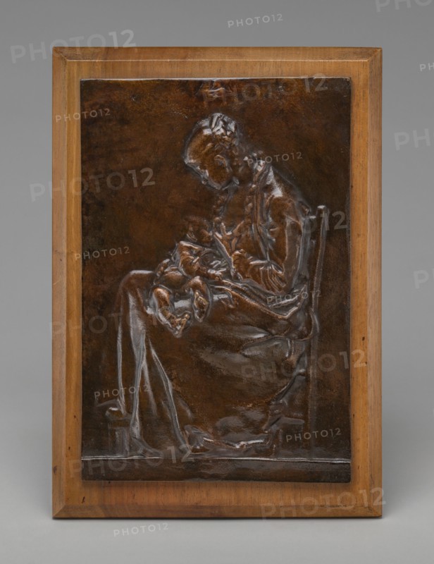 Maternity, or Young Woman Nursing a Child, model 1882.