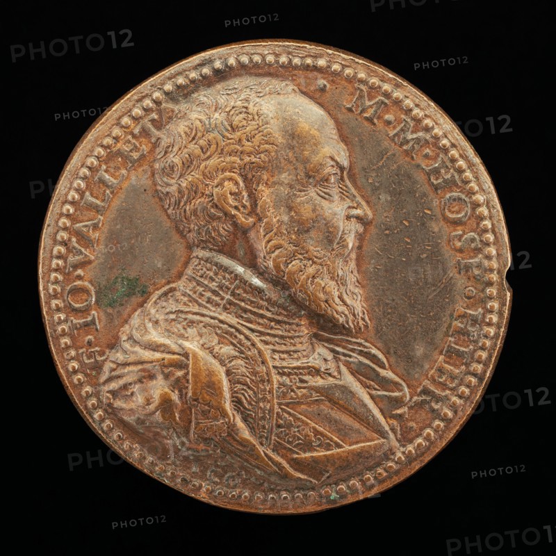 Jean Parisot de la Vallette, 1494-1568, Grand Master of Malta 1557-1568 [obverse].