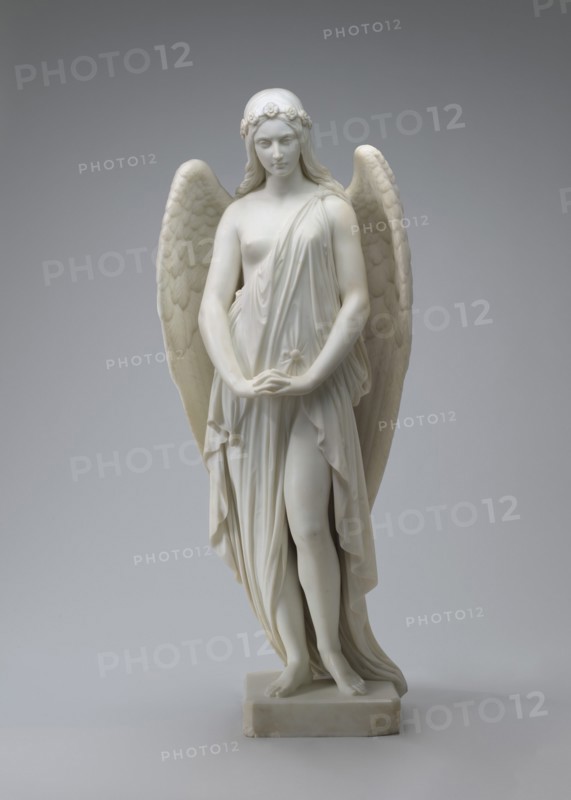 Peri at the Gates of Paradise, model 1854, carved by 1859.