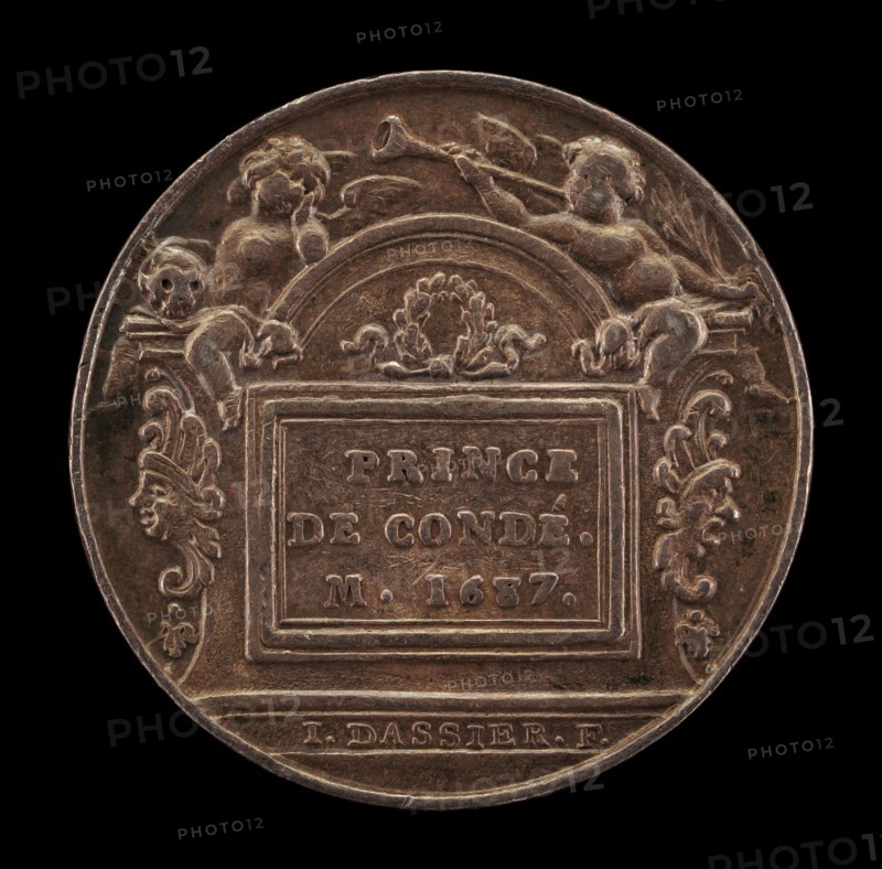 Memorial Tablet, with Geniuses of Death and Fame [reverse], first half 18th century.