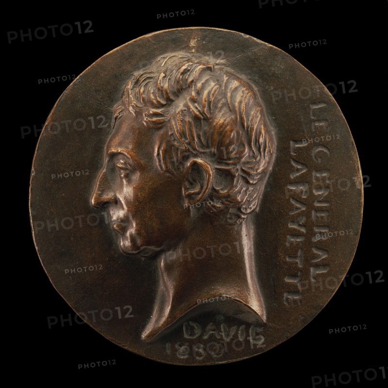 Marie-Joseph-Paul-Yves-Roch-Gilbert du Motier, 1757-1834, Marquis de Lafayette, General and Statesman, 1830.