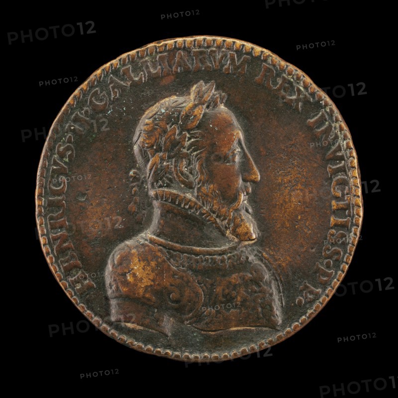 Henri II, 1519-1559, King of France 1547 [obverse], 1552.