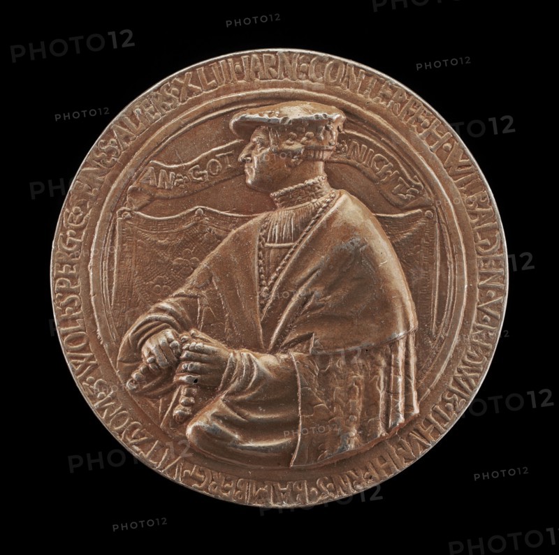 Willibald von Redwitz, 1493-1544, Canon of Bamberg [obverse], 1536.