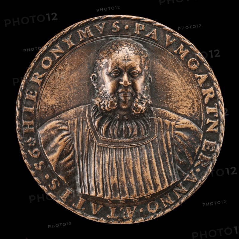 Hieronymus Paumgartner, 1498-1565, Patrician of Nuremberg [obverse], 1553.