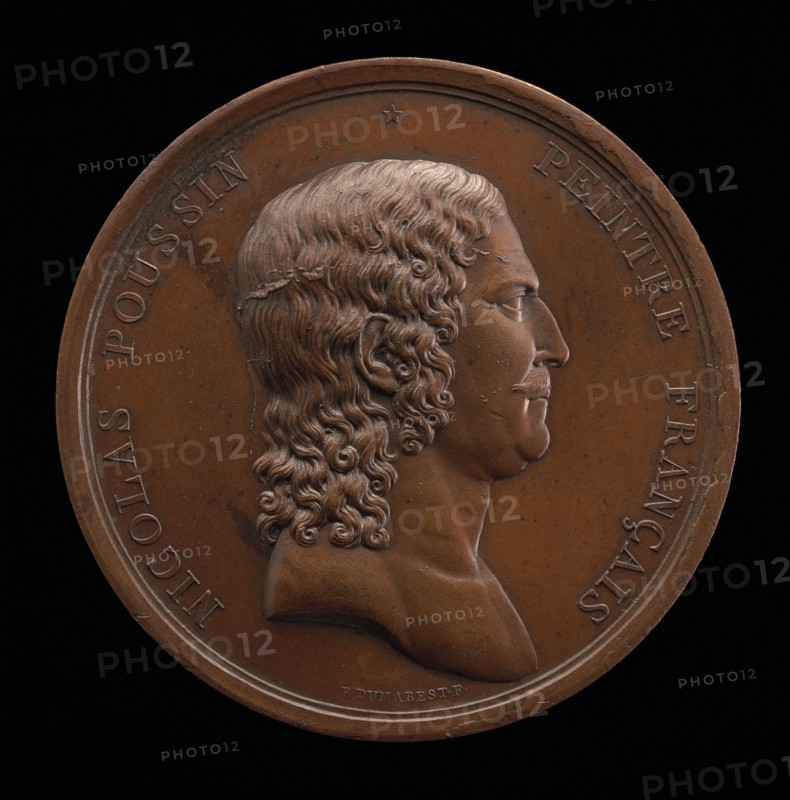 Nicolas Poussin, 1594-1665, Painter [obverse], 1796-1797.
