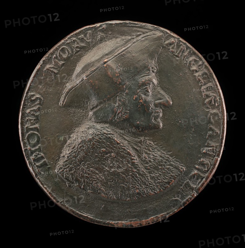 Sir Thomas More, 1480-1535, Lord Chancellor of England 1529 [obverse], 17th century.