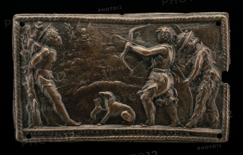 Martyrdom of Saint Sebastian.