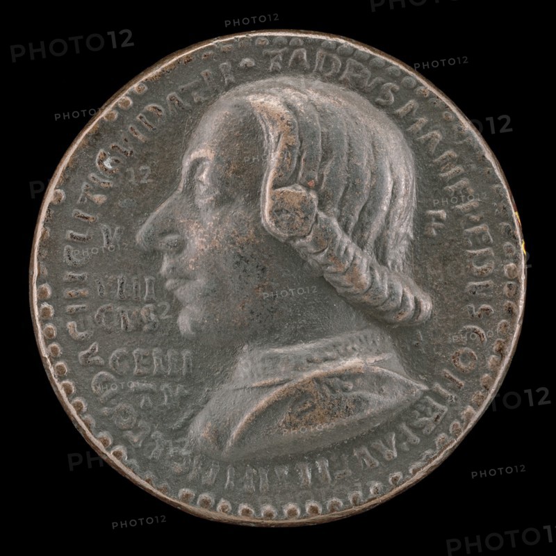 Taddeo di Guidacci Manfredi I, Count of Faenza and Lord of Imola 1449 [obverse], 1461.