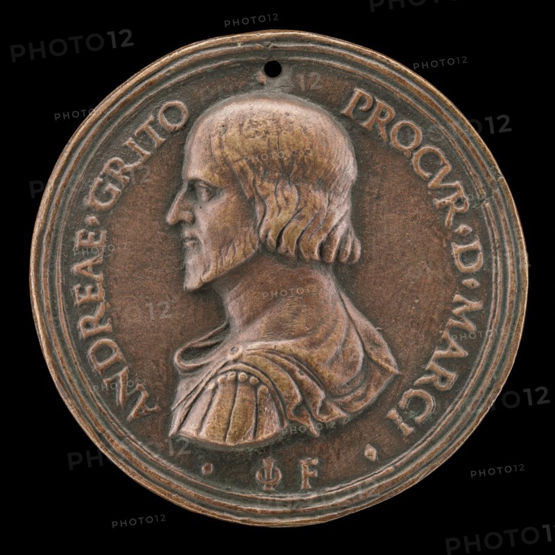 Andrea Gritti, Procurator of St. Mark's, later Doge of Venice [obverse], 1512/1516.