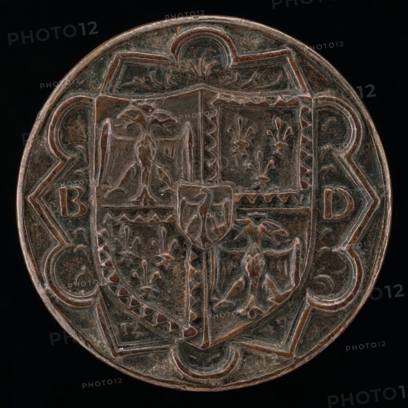 Shield of Este on Floriated Ground [reverse], c. 1475/1505.