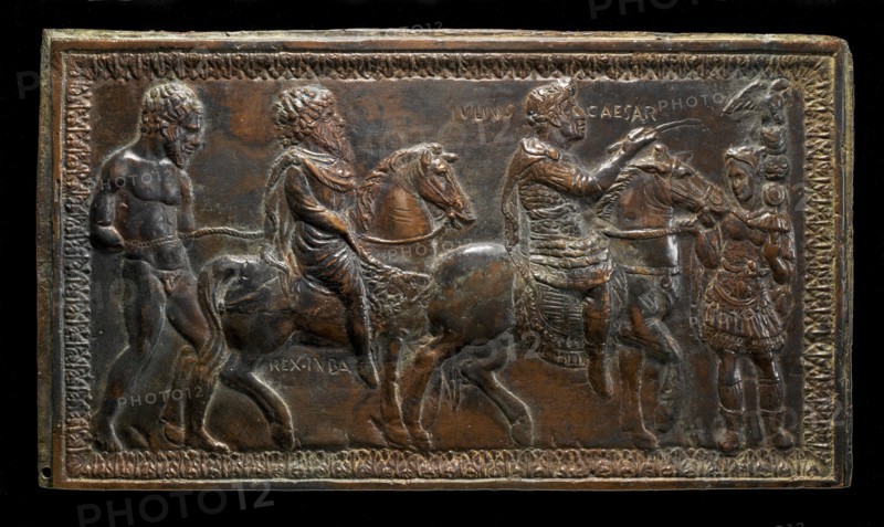 King Juba I of Numidia Led in Triumph by Julius Caesar, c. 1433/1435.