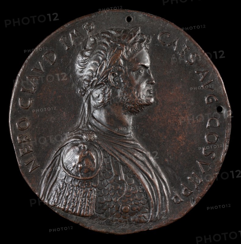 Nero, 37-68, Roman Emperor 54 [obverse], fourth quarter 15th century.