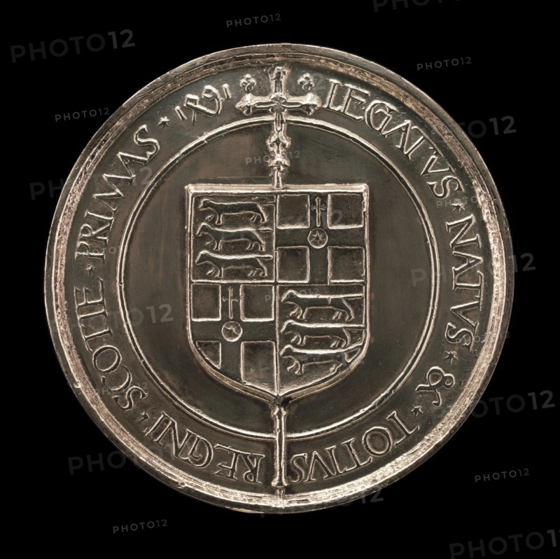 Coat of Arms and Inscription [reverse], 1491.