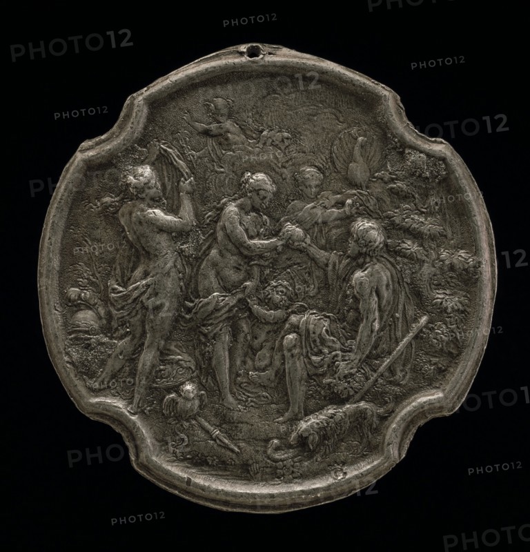 Judgment of Paris, mid 17th century.