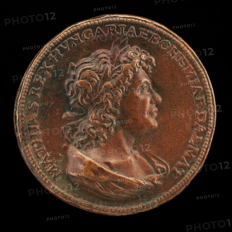 Matthias Corvinus, King of Hungary 1458-1490 [obverse], late 15th century.