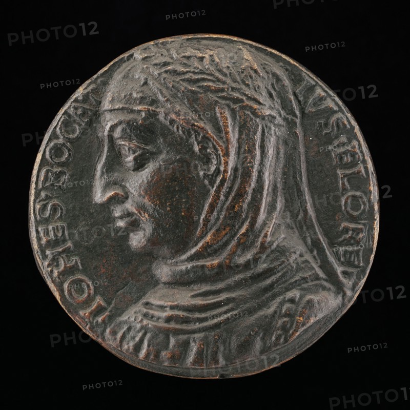 Giovanni Boccaccio, 1313-1375, Florentine Writer [obverse], c. 1500.