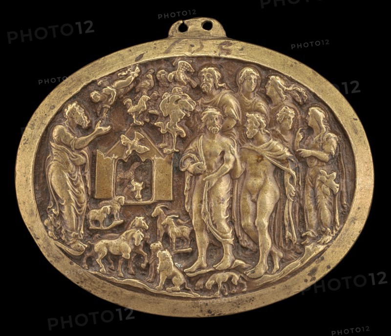 Noah Entering the Ark, mid 15th century.