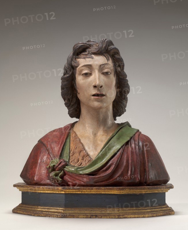 Saint John the Baptist, c. 1490. Probably after a model by Desiderio da Settignano.