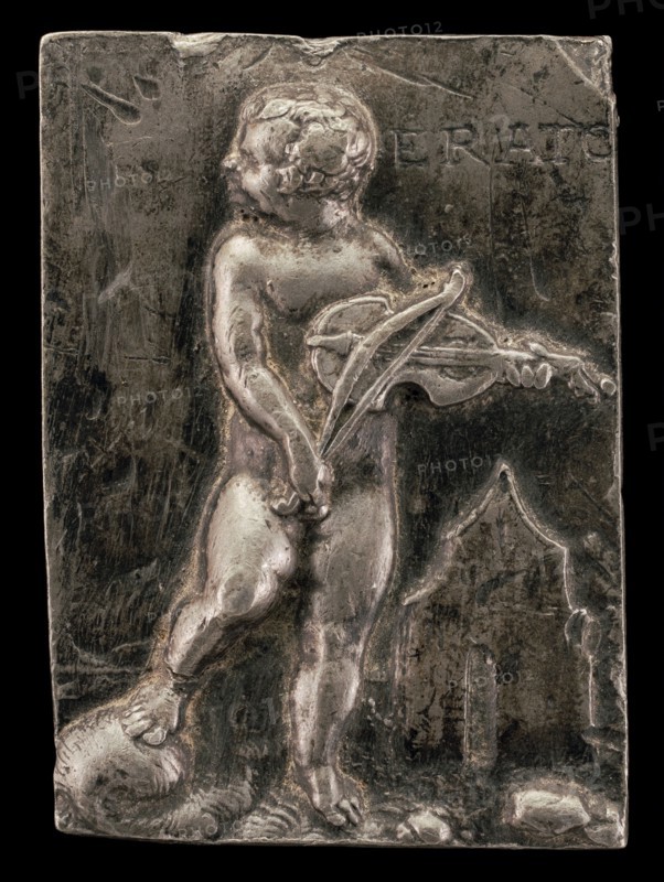 A Putto Symbolizing the Muse Erato, c. 1540.