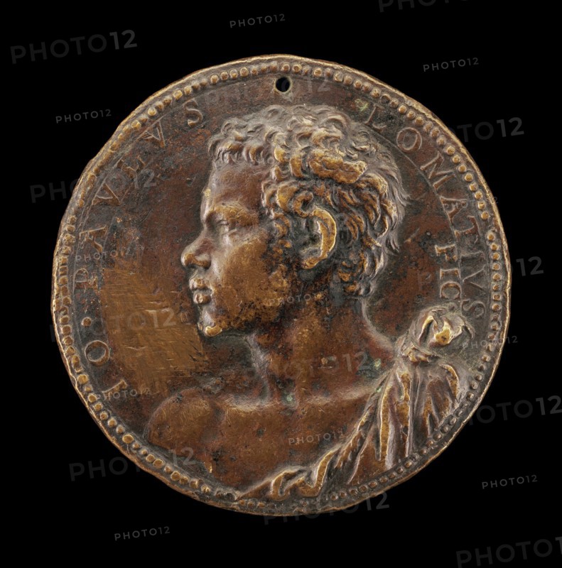 Giovanni Paolo Lomazzo, 1538-1600, Milanese Painter and Theorist [obverse], c. 1560.