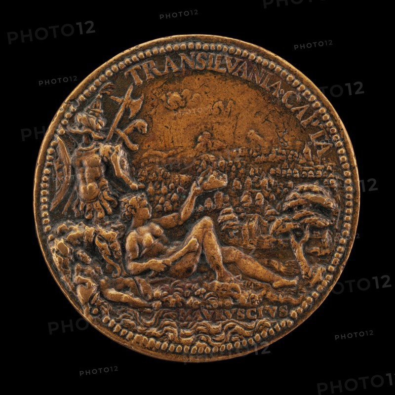 Conquest of Transylvania [reverse], c. 1562. Possibly by Annibale Fontana.