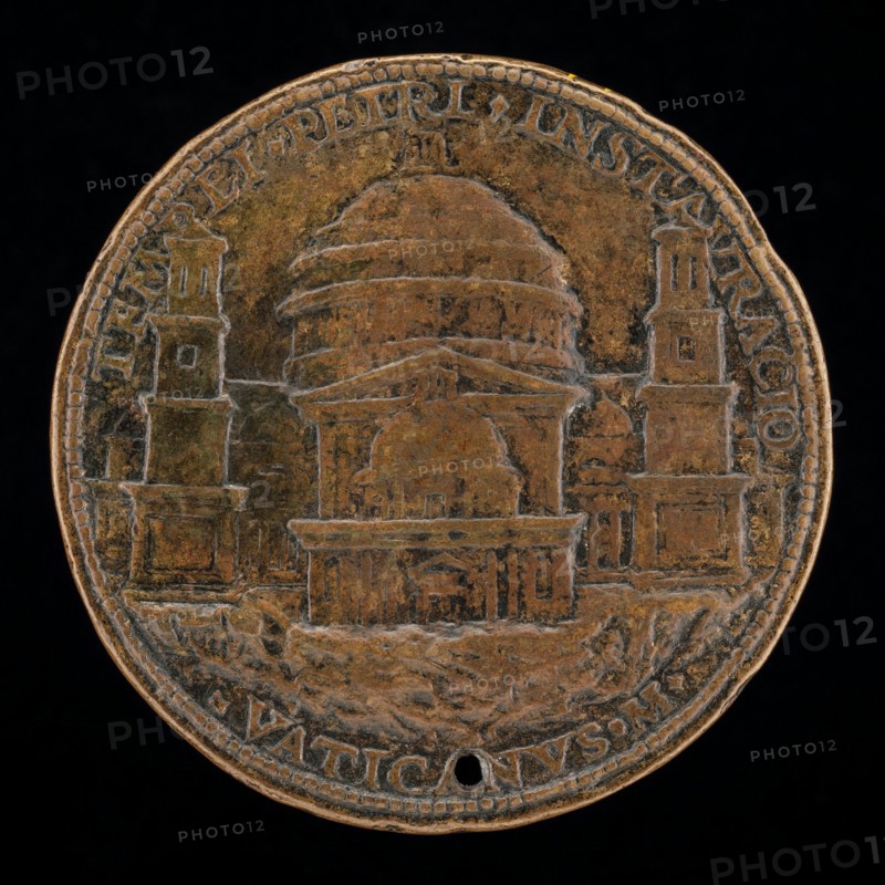View of Saint Peter's [reverse], c. 1506.