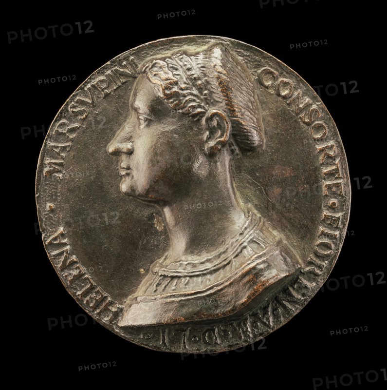 Elena Marsuppini, d. 1575, Wife of Francesco da Sangallo, 1551.
