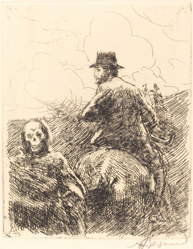 Danger Passed (Danger passe), 1900.