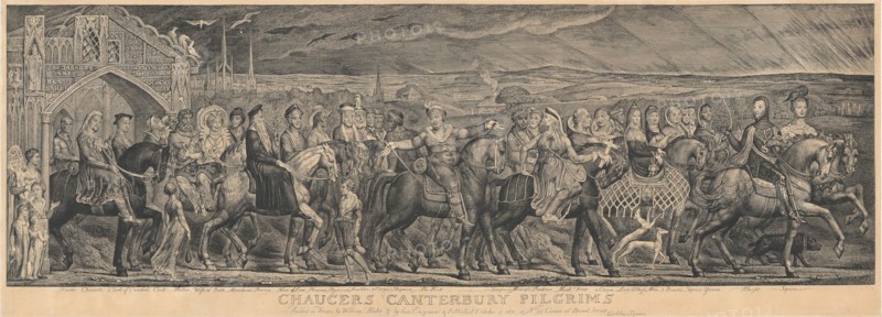 The Canterbury Pilgrims, 1810.