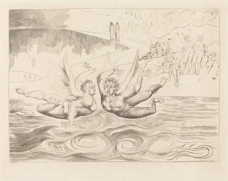 The Circle of the Corrupt Officials; the Devils Mauling Each Other, 1827.