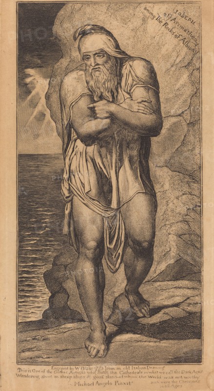 Joseph of Arimathea Among the Rocks of Albion, c. 1803/1810.