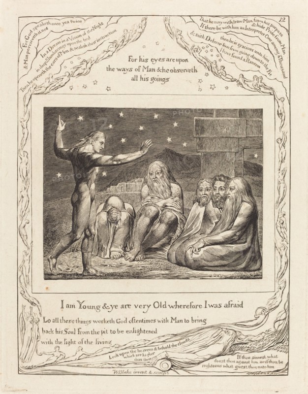 The Wrath of Elihu, 1825.