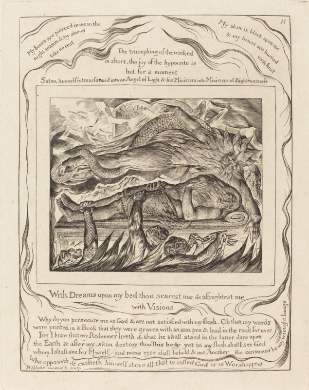 Job's Evil Dreams, 1825.