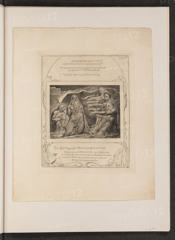 Job Rebuked by His Friends, 1825.
