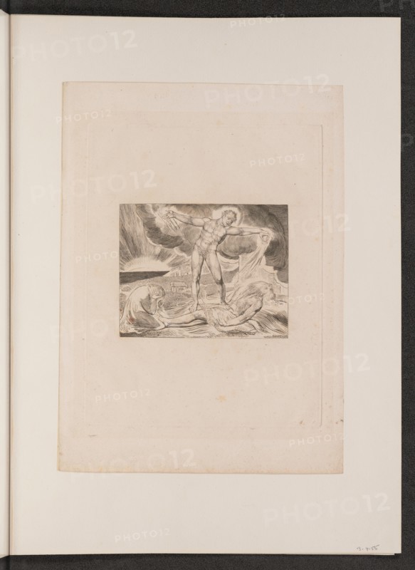 Satan Smiting Job with Boils, 1825.