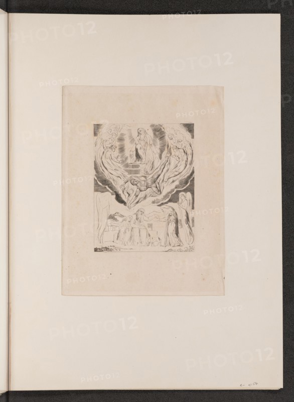 Satan Going Forth from the Presence of the Lord, 1825.