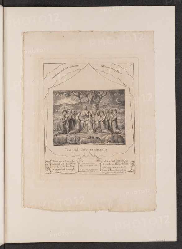 Job and His Family, 1825.
