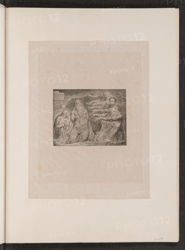 Job Rebuked by His Friends, 1825.